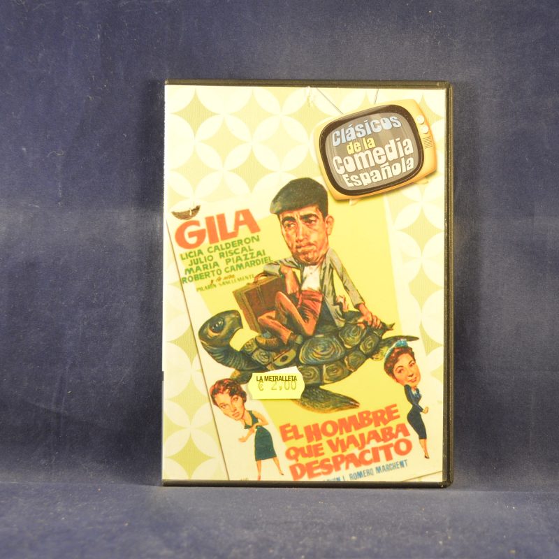EL HOMBRE QUE VIAJABA DESPACITO - DVD CAJA FINA