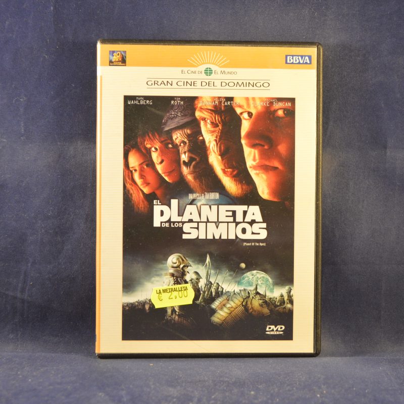 EL PLANETA DE LOS SIMIOS - DVD