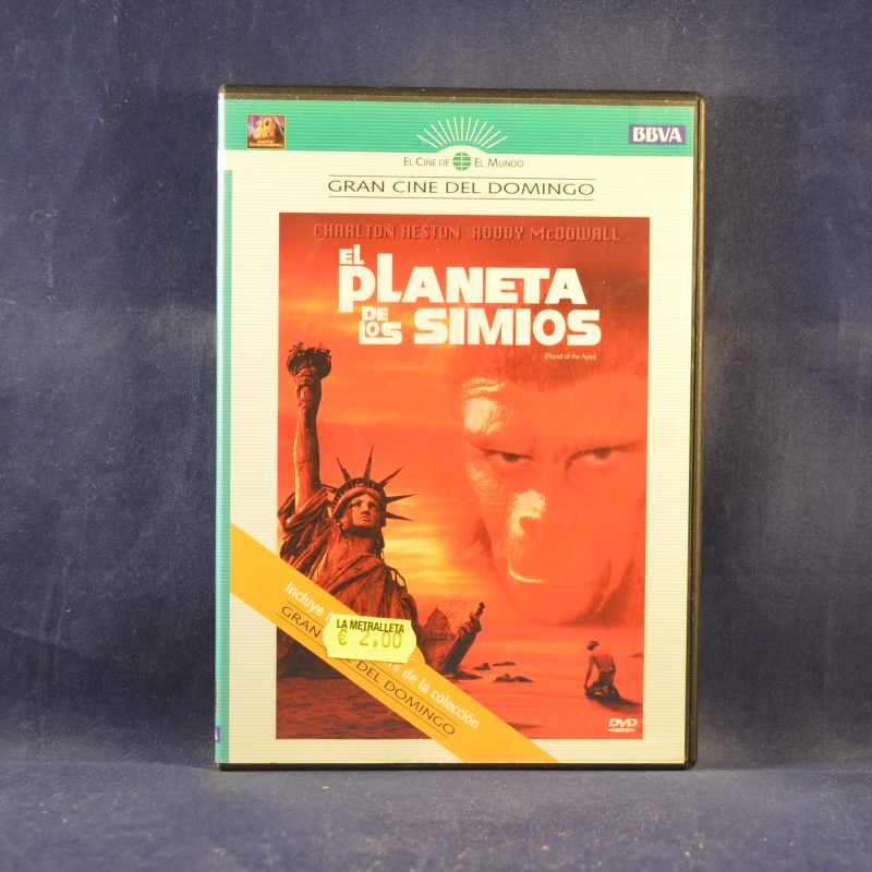 EL PLANETA DE LOS SIMIOS - DVD