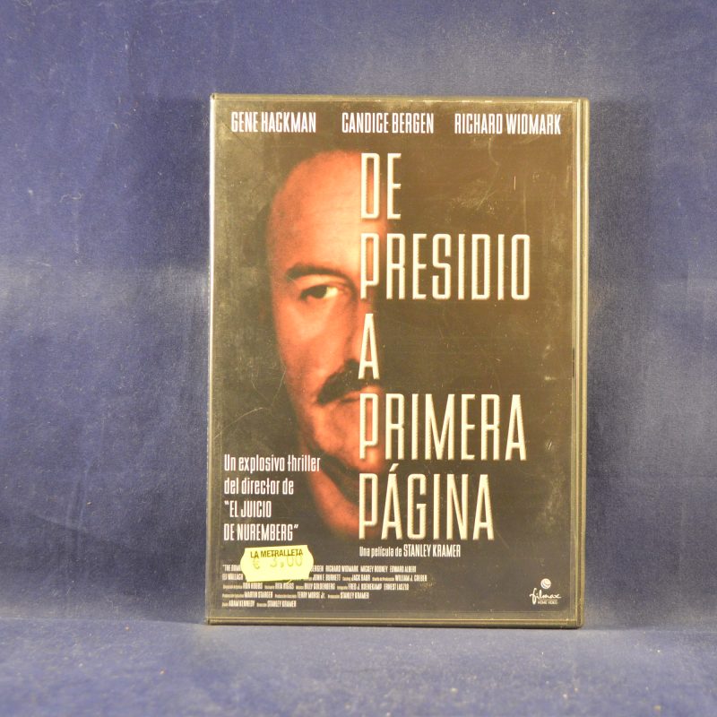 DE PRESIDIO A PRIMERA PÁGINA - DVD