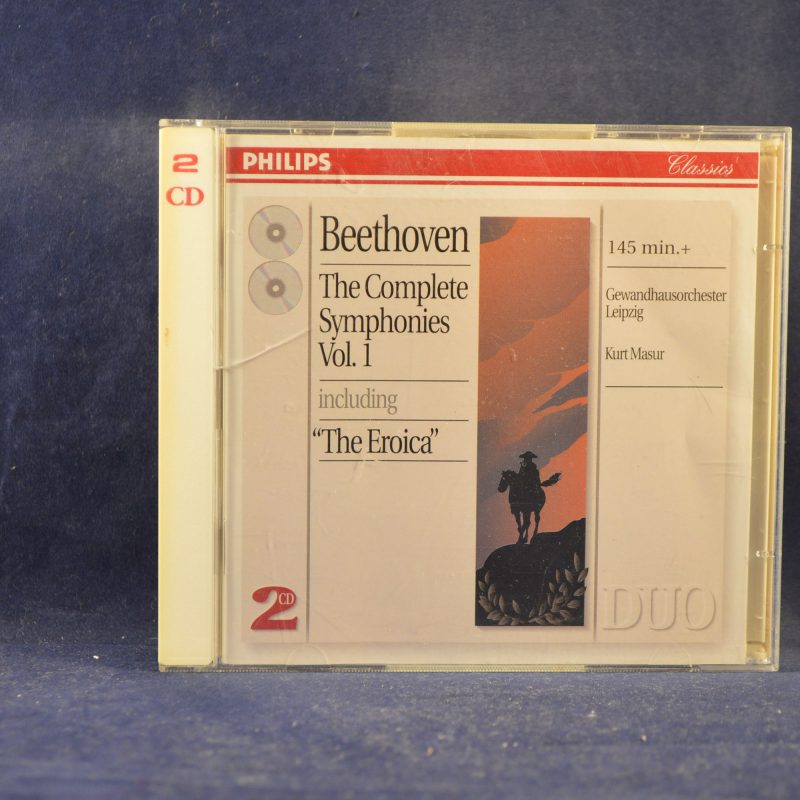 LUDWIG VAN BEETHOVEN - THE COMPLETE SYMPHONIES VOL. 1 - 2 CD