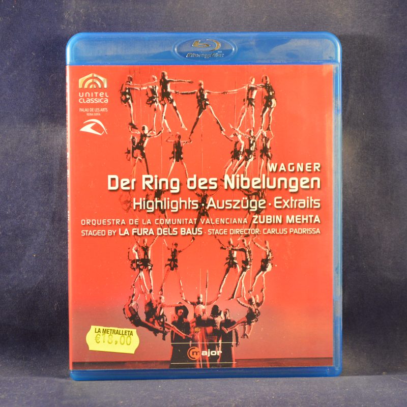 WAGNER DER RING DES NIBELUNGEN -  HIGHLIGHTS · AUSZÜGE · EXTRAITS - BLU-RAY