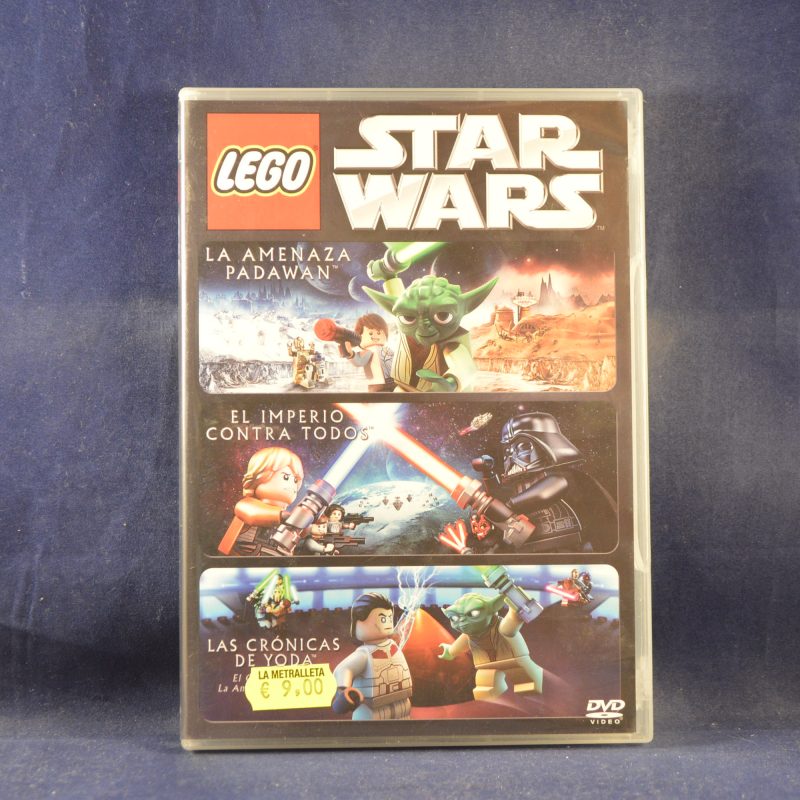 STAR WARS LEGO - LA AMENAZA PADAWAN / EL IMPERIO CONTRA TODOS / LAS CRÓNICAS DE YODA - 3 DVD