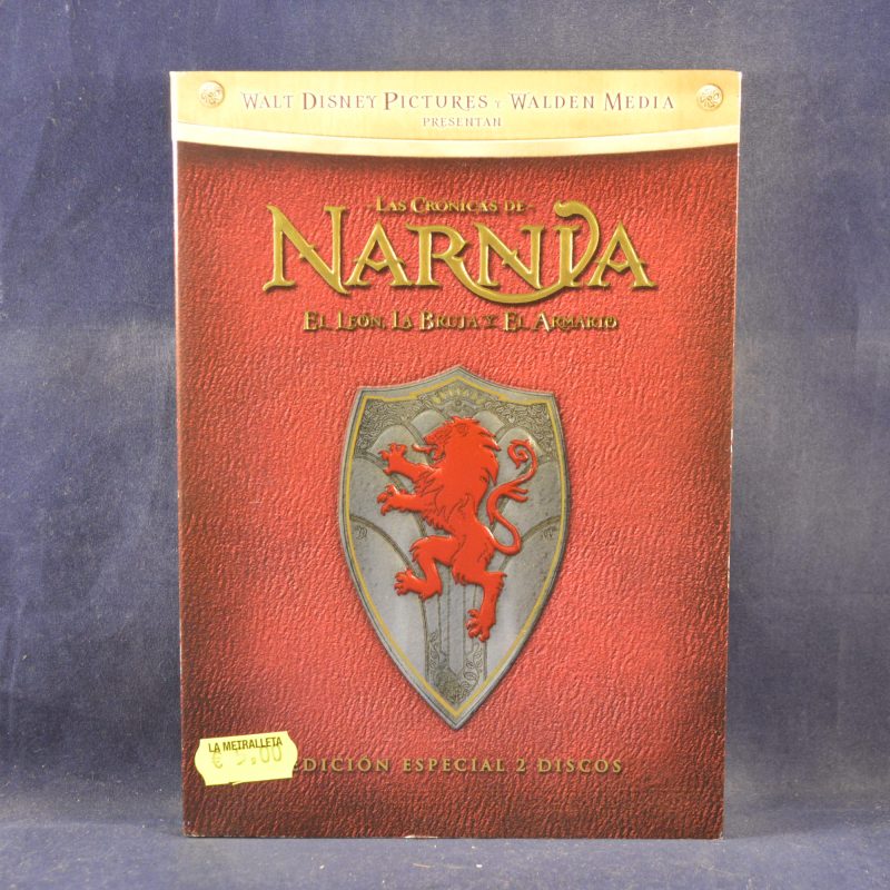 LAS CRÓNICAS DE NARNIA : EL LEÓN , LA BRUJA Y EL ARMARIO - 2 DVD