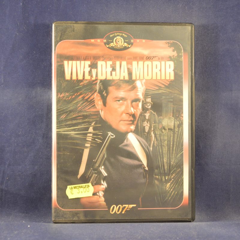 007 VIVE Y DEJAR MORIR - DVD