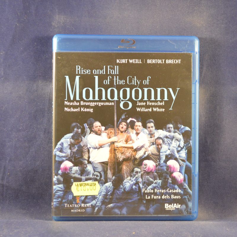 RISE AND FALL OF THE CITY MAGAGONNY - BLU-RAY
