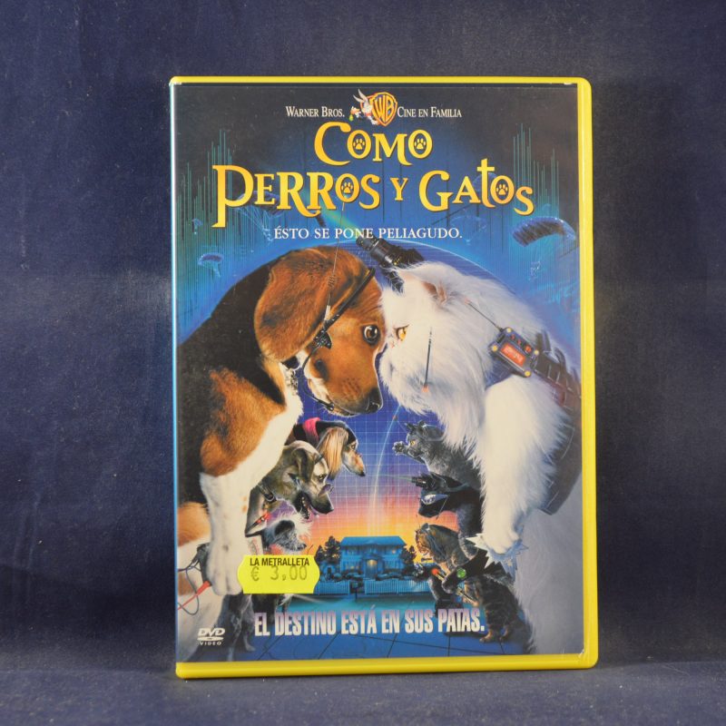 COMO PERROS Y GATOS - DVD
