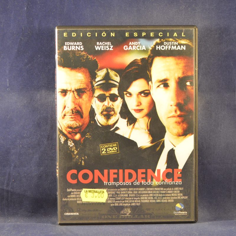 CONFIDENCE - 2 DVD