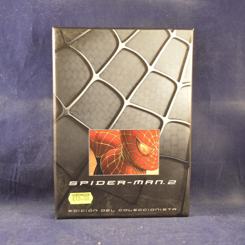 SPIDER-MAN 2 - EDICIÓN COLECCIONISTA - 2 DVD + CAPERTA COLECCIONABLE " DEL PAPEL A LA PANTALLA" + COMIC +2 CARPETAS DE ILUSTRACIONES + POSTALES CON ILUSTRACIONES