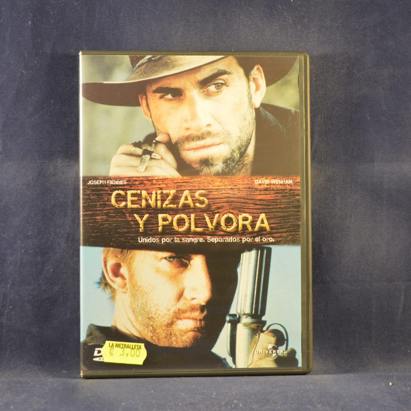 CENIZAS Y PÓLVORA - DVD