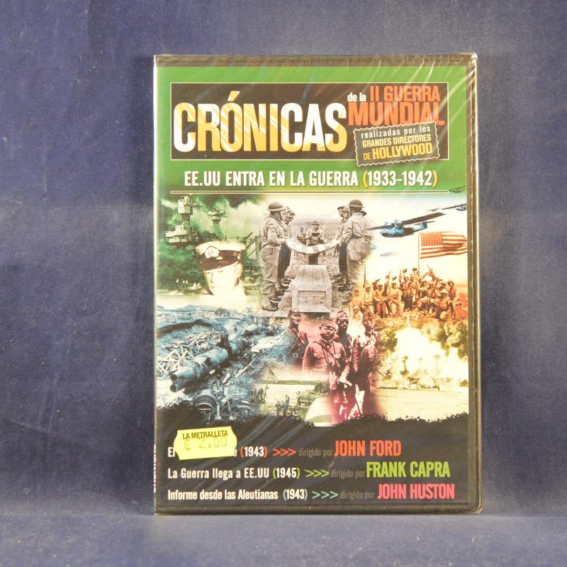 EE.UU ENTRA EN LA GUERRA ( 1933-1942 ) - DVD CAJA FINA