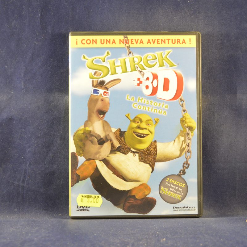 SHREK 3D - 2 DVD