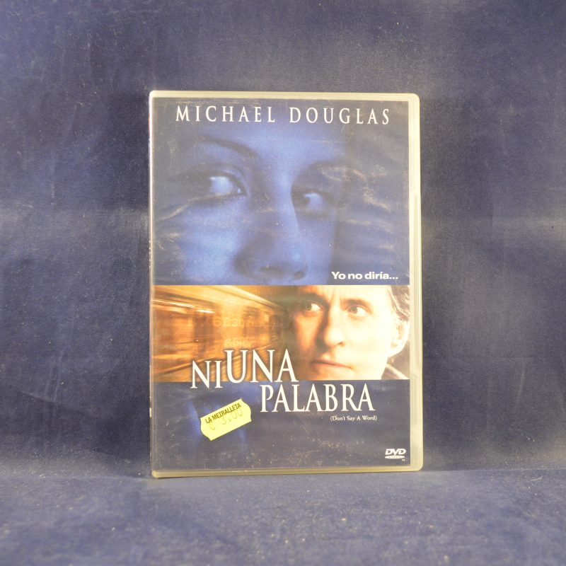 NI UNA PALABRA (DON´T SAY A WORD) - DVD