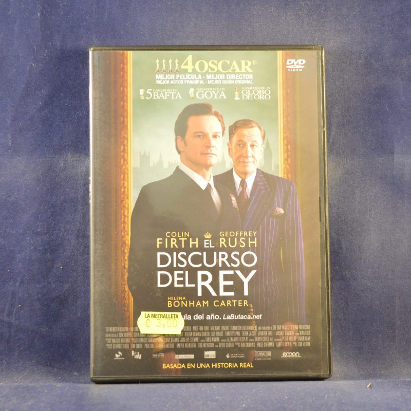 EL DISCURSO DEL REY - DVD