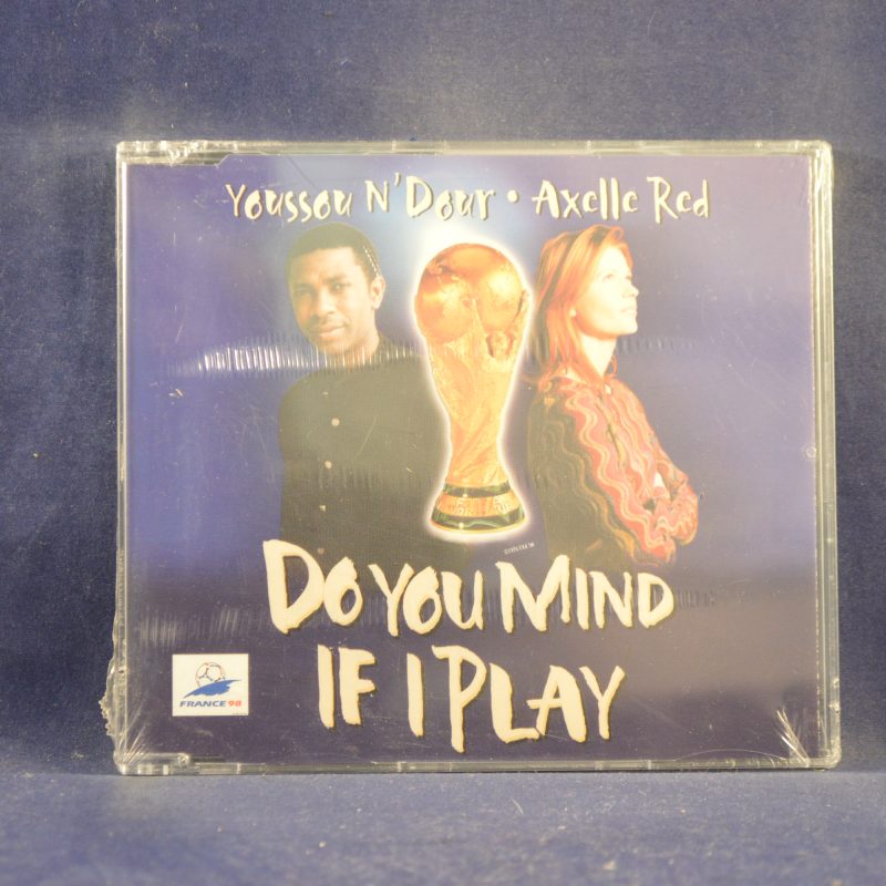 YOUSSOU N'DOUR • AXELLE RED - DO YOU MIND IF I PLAY (LA COUR DES GRANDS) - CD SINGLE