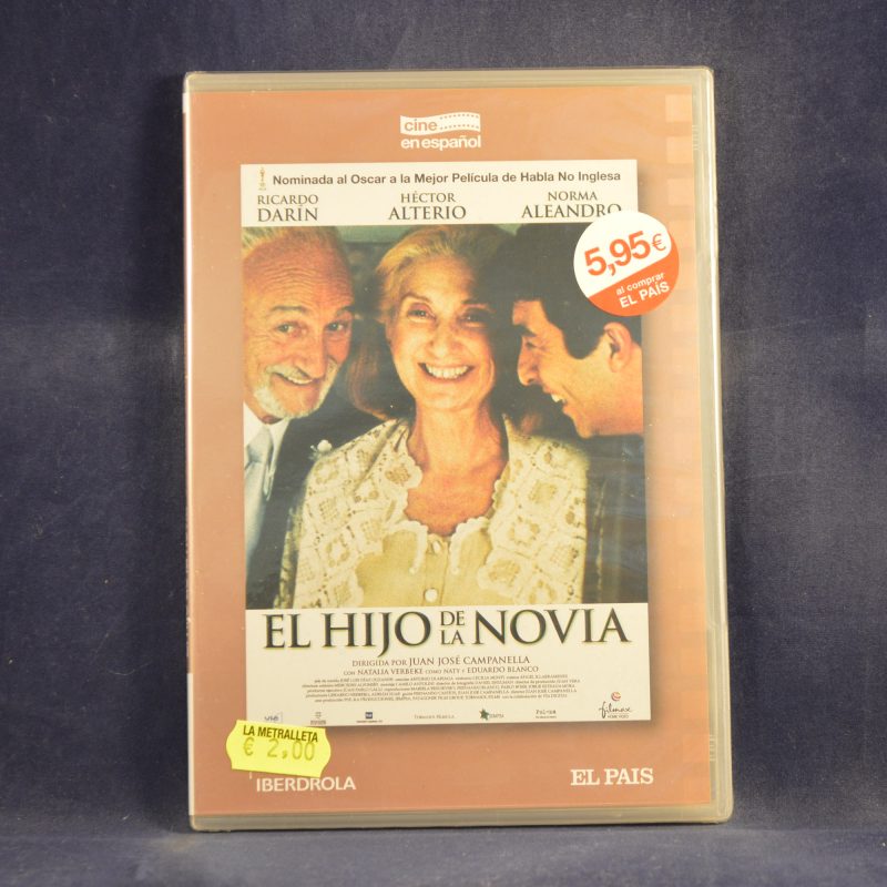 EL HIJO DE LA NOVIA - DVD CAJA FINA