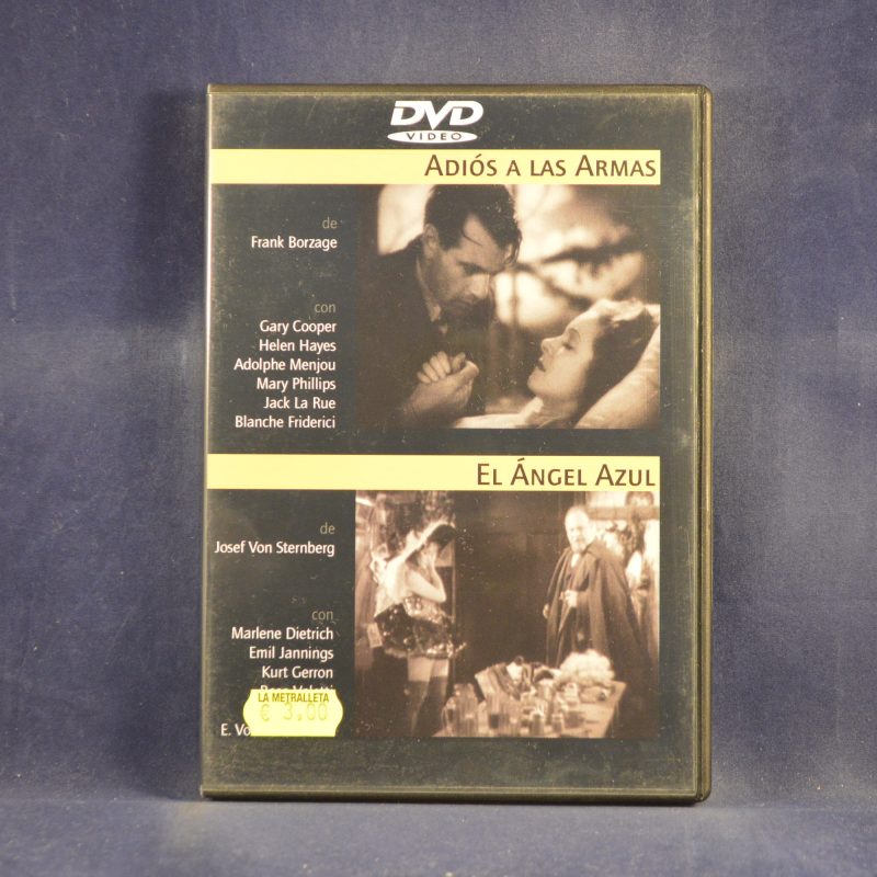 ADIÓS A LAS ARMAS / EL ÁNGEL AZUL - DVD