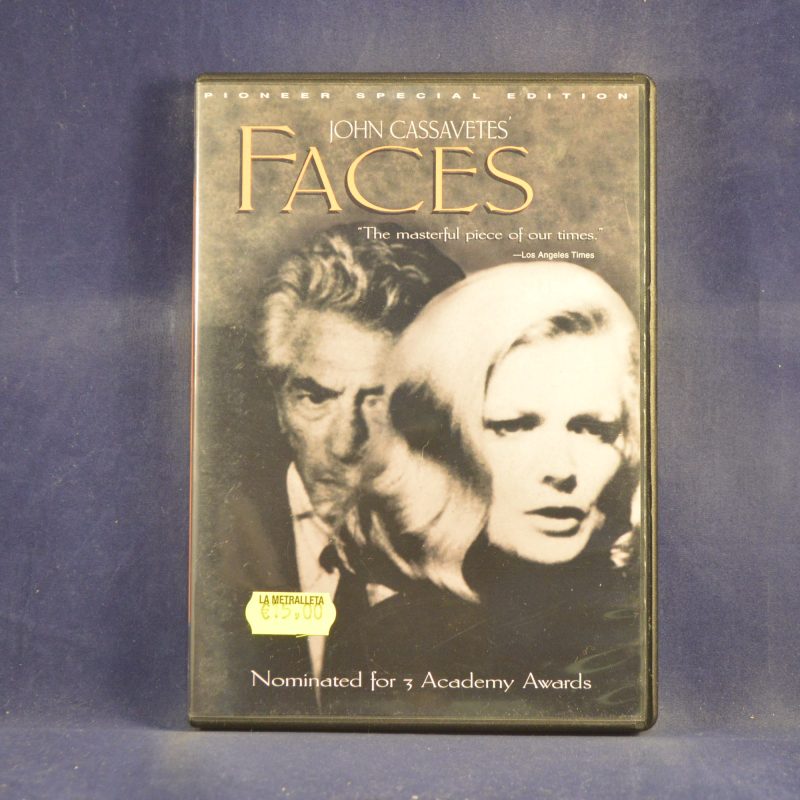 FACES -  JOHN CASSAVETES - DVD