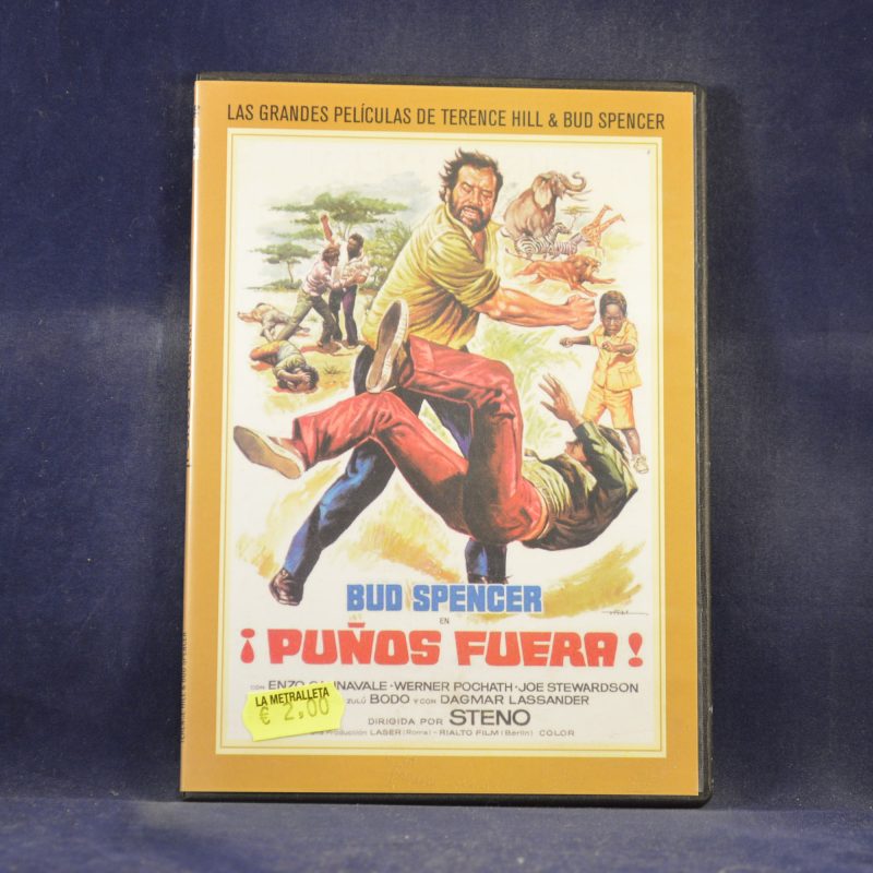 PUÑOS FUERA - LAS GRANDES PELÍCULAS DE TERENCE HILL & BUD SPENCER - DVD