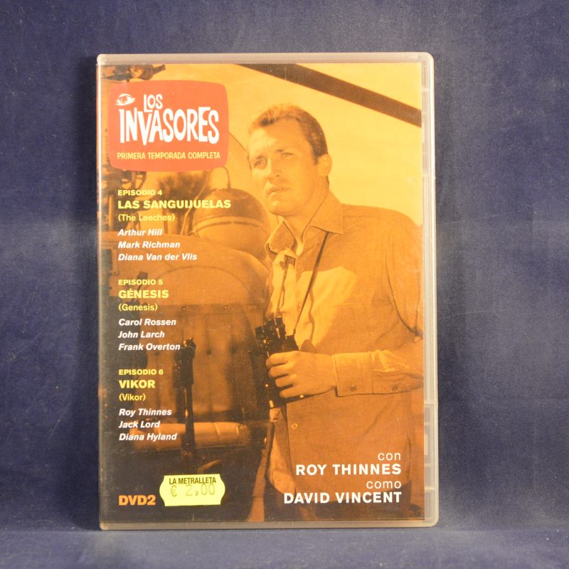 LOS INVASORES - PRIMERA TEMPORADA: EPISODIO 4, 5 Y 6 - DVD