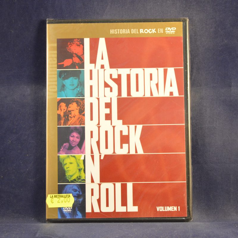 LA HISTORIA DEL ROCK ´N´ ROLL - VOLUMEN 1 - DVD CAJA FINA