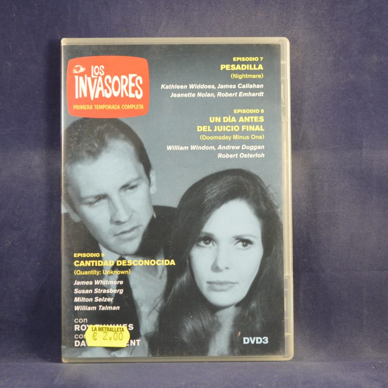 LOS INVASORES - PRIMERA TEMPORADA: EPISODIO 7, 8 Y 9 - DVD