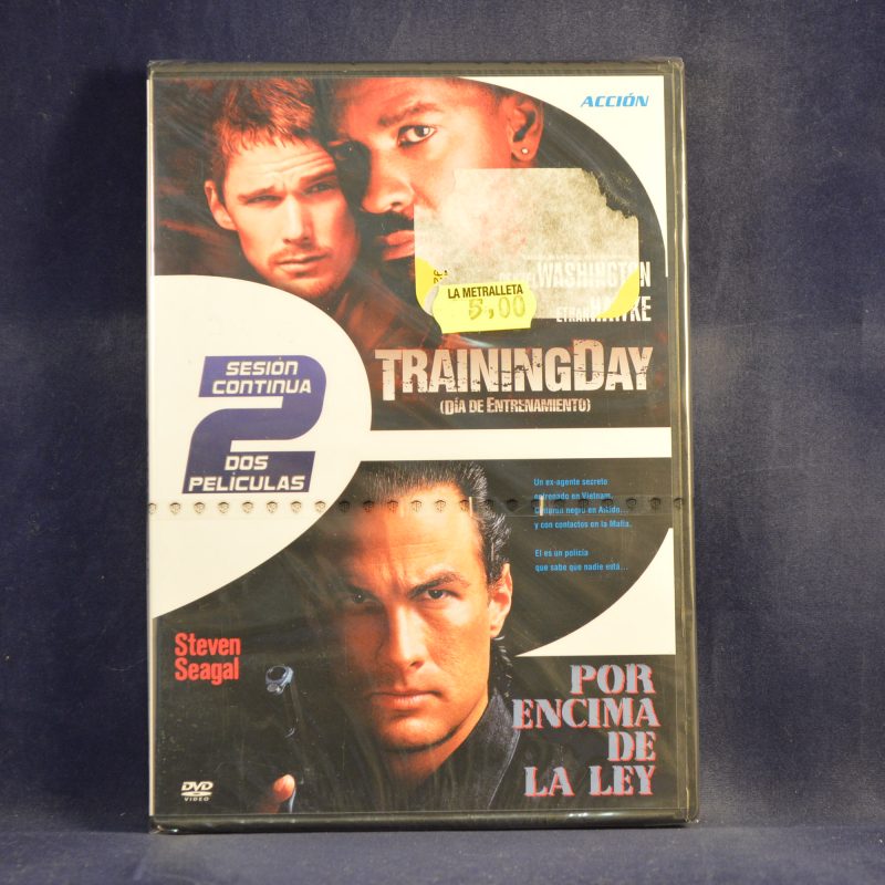 SESIÓN CONTINUA - TRAINING DAY / POR ENCIMA DE LA LEY - DVD