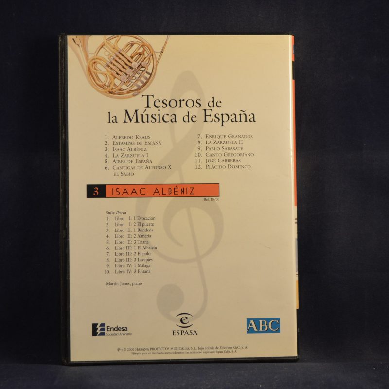 TESOROS DE LA MÚSICA DE ESPAÑA - ISAAC ALBÉNIZ - DVD