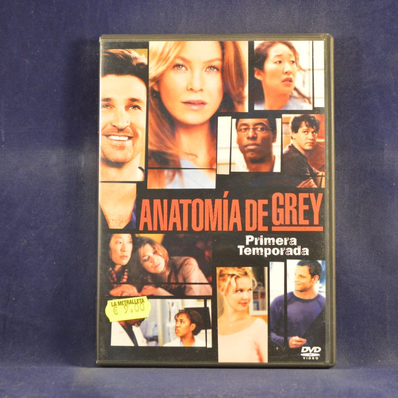 ANATOMIA DE GREY - PRIMERA TEMPORADA - 2 DVD