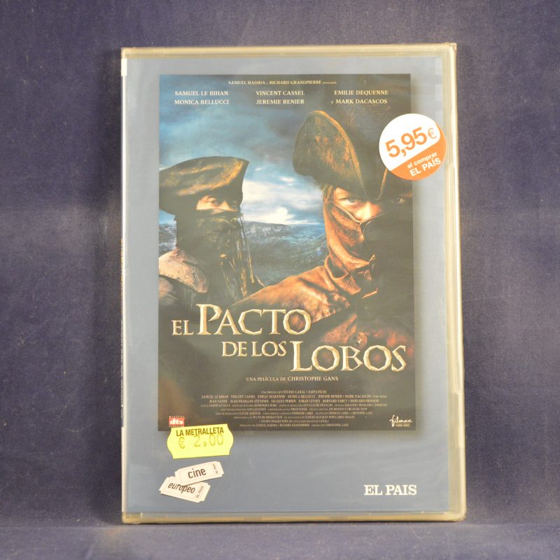 EL PACTO DE LOS LOBOS - DVD CAJA FINA