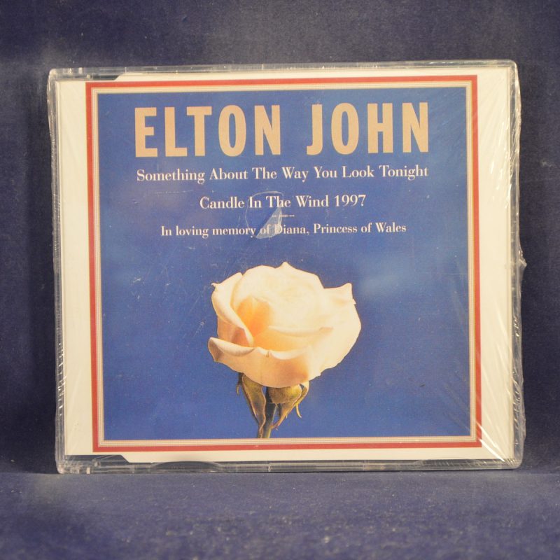 ELTON JOHN – SOMETHING ABOUT THE WAY YOU LOOK TONIGHT / CANDLE IN THE WIND 1997 - CD SINGLE