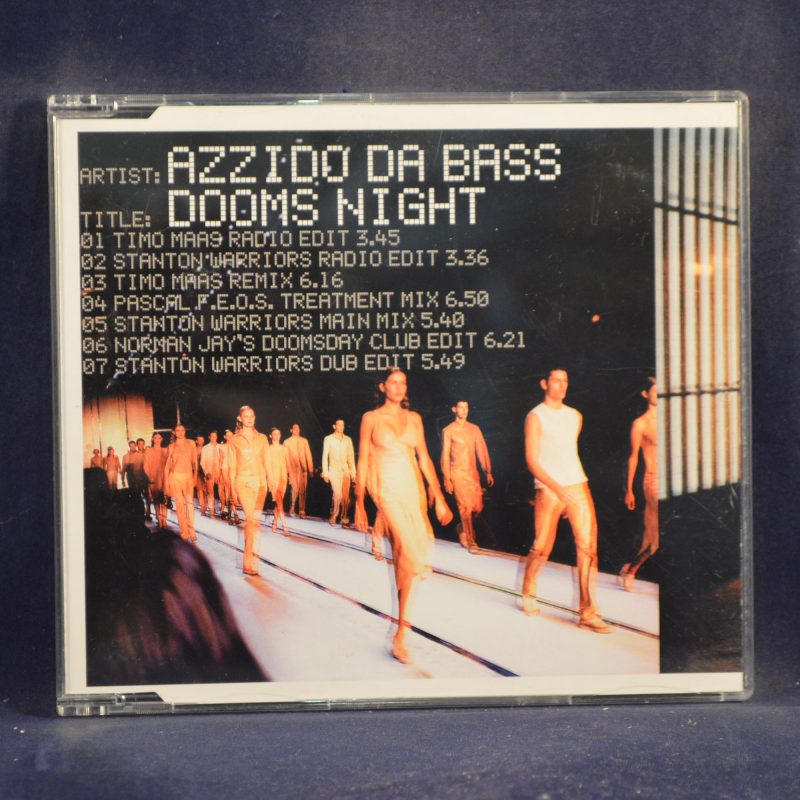 AZZIDO DA BASS – DOOMS NIGHT - CD SINGLE
