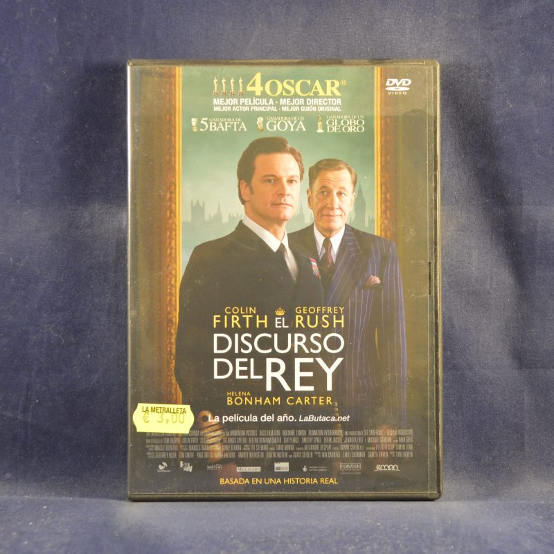 EL DISCURSO DEL REY - DVD