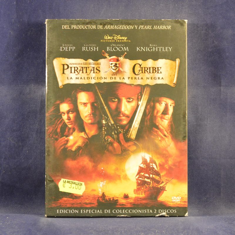 PIRATAS DEL CARIBE - LA MALDICIÓN DE LA PERLA NEGRA - DVD