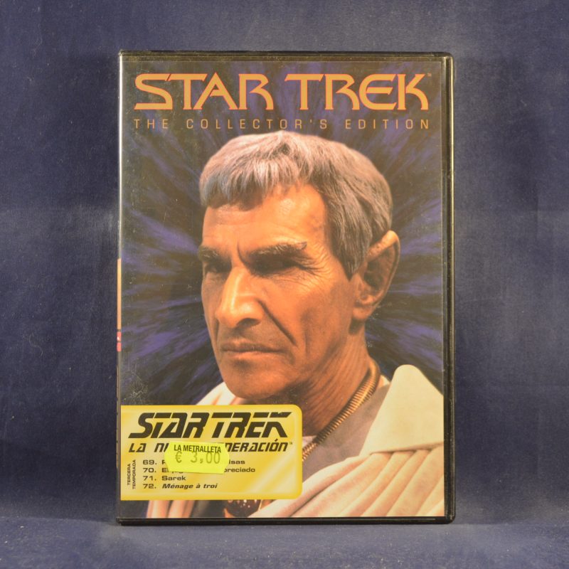 STAR TREK – LA NUEVA GENERACIÓN – THE COLLECTOR´S EDITION / TERCERA TEMPORADA (69 A 72) – DVD