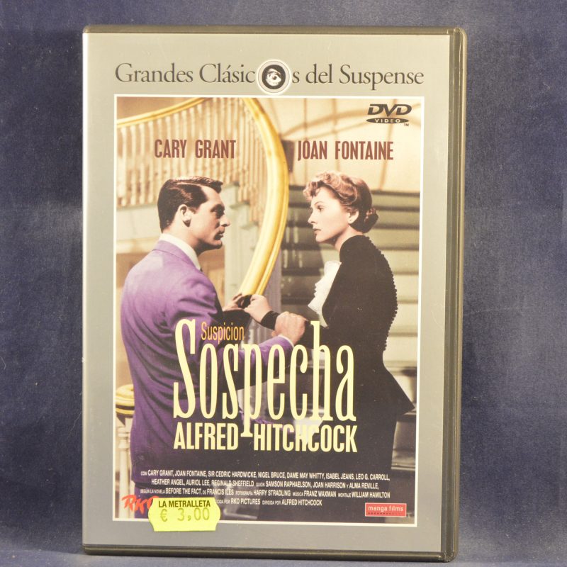 SOSPECHA - GRANDES CLÁSICOS DEL SUSPENSE - DVD