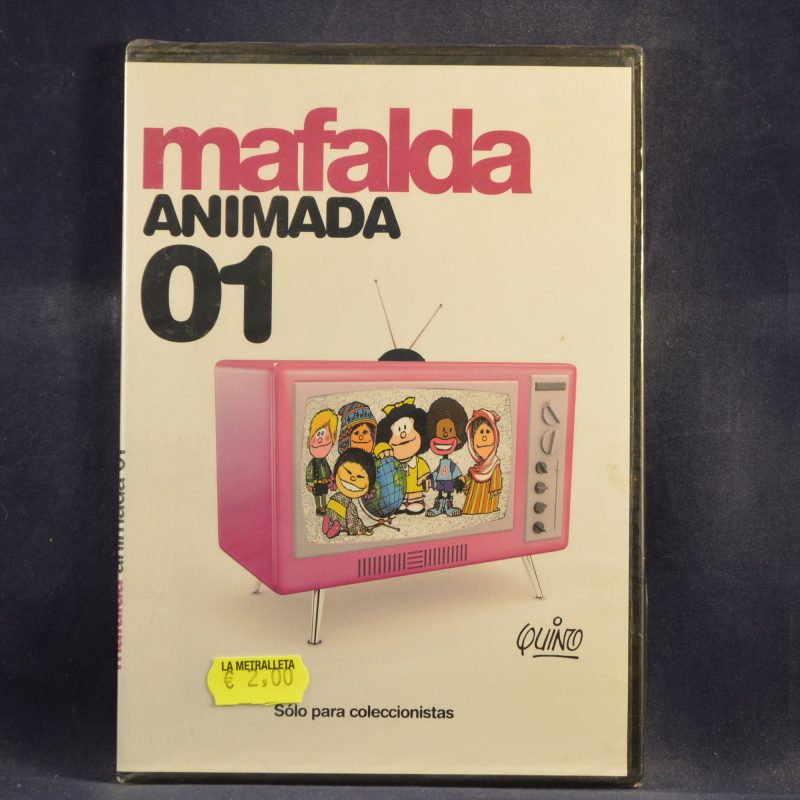 MAFALDA ANIMADA 01 - DVD CAJA FINA