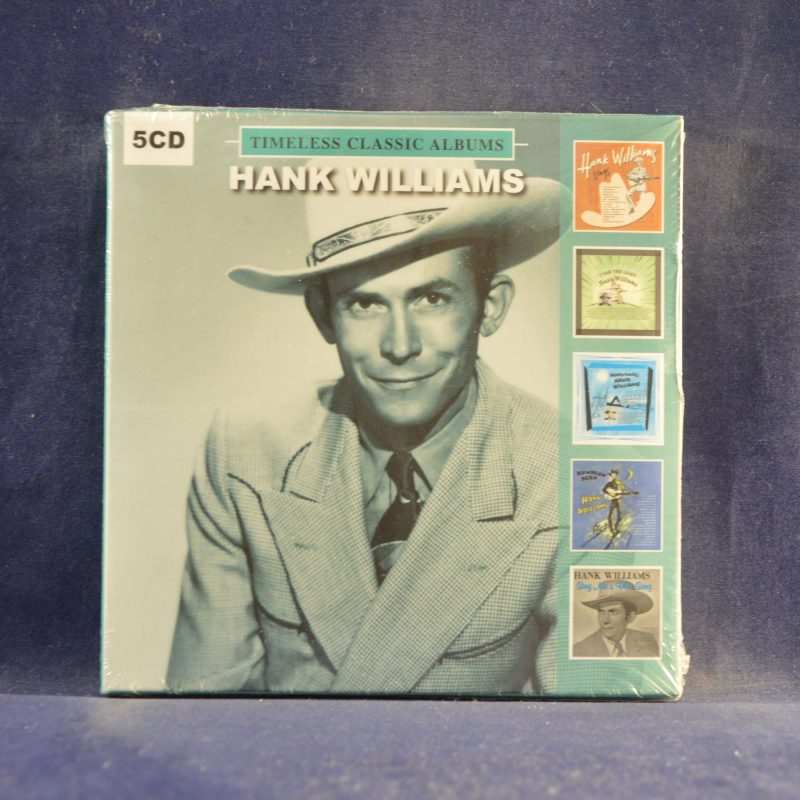 HANK WILLIAMS – TIMELESS CLASSIC ALBUMS - 5 CD