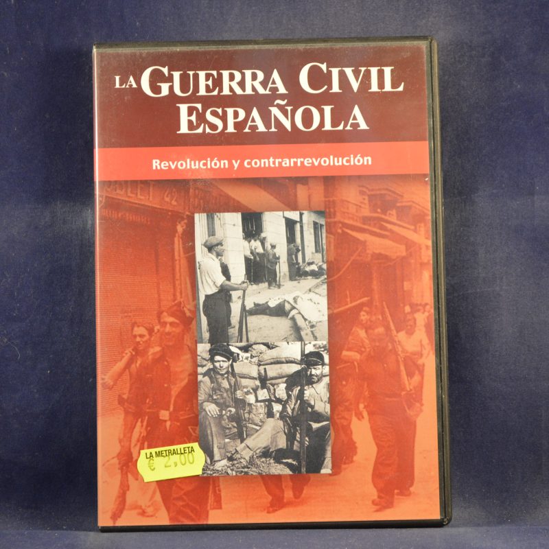 LA GUERRA CIVIL ESPAÑOLA - REVOLUCIÓN Y CONTRARREVOLUCIÓN - DVD