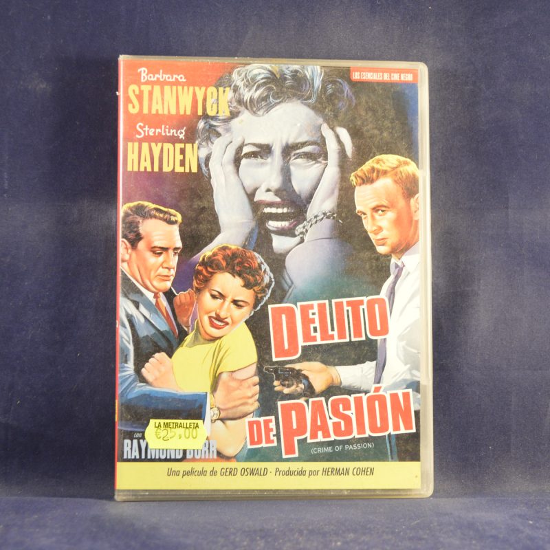 DELITO DE PASIÓN (CRIME OF PASSION) - DVD