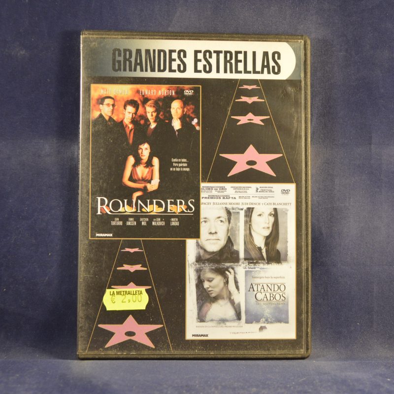 GRANDES ESTRELLAS: ROUNDERS / ATANDO CABOS - DVD CAJA FINA