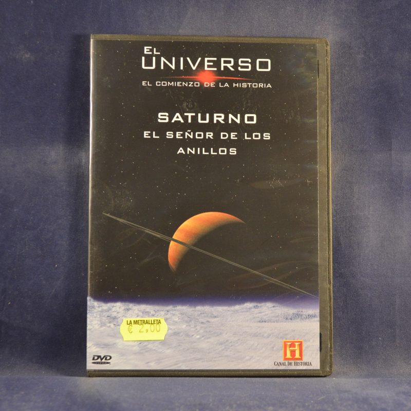 EL UNIVERSO: EL COMIENZO DE LA HISTORIA - SATURNO EL SEÑOR DE LOS ANILLOS - DVD CAJA FINA