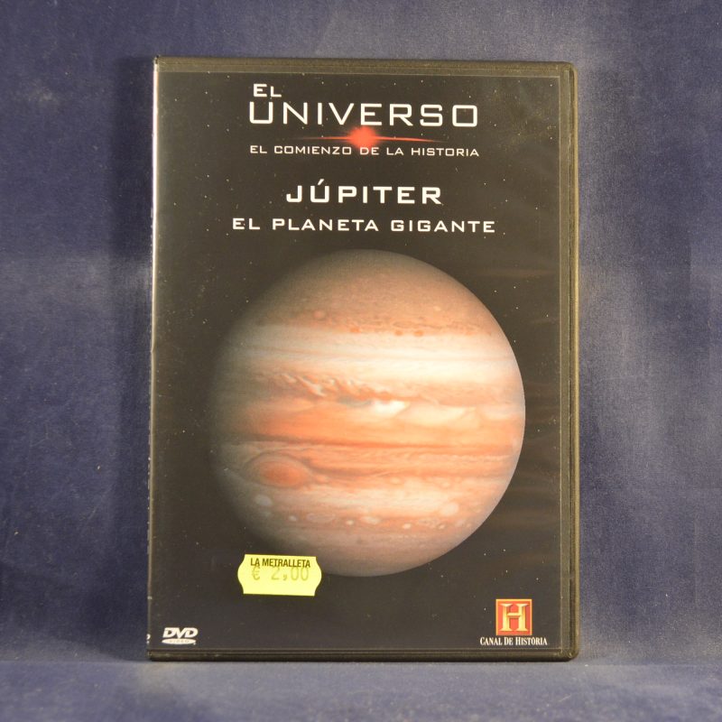 EL UNIVERSO: EL COMIENZO DE LA HISTORIA - JÚPITER EL PLANETA GIGANTE - DVD CAJA FINA
