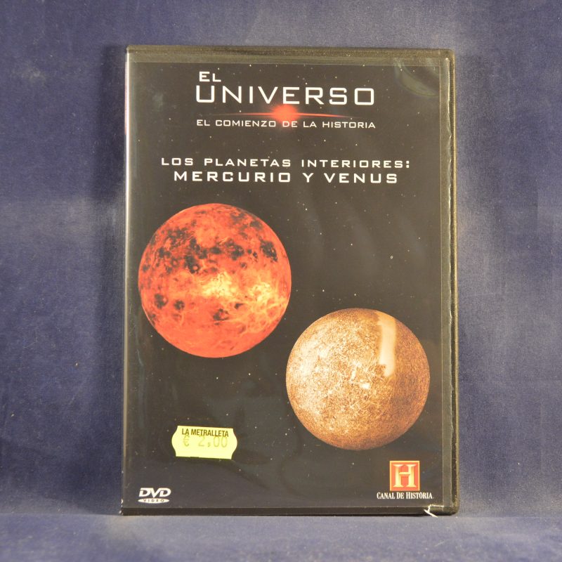 EL UNIVERSO: EL COMIENZO DE LA HISTORIA - LOS PLANETAS INTERIORES: MERCURIO Y VENUS - DVD CAJA FINA