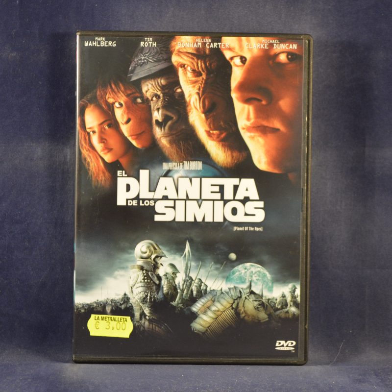 EL PLANETA DE LOS SIMIOS (PLANET OF APES) - DVD