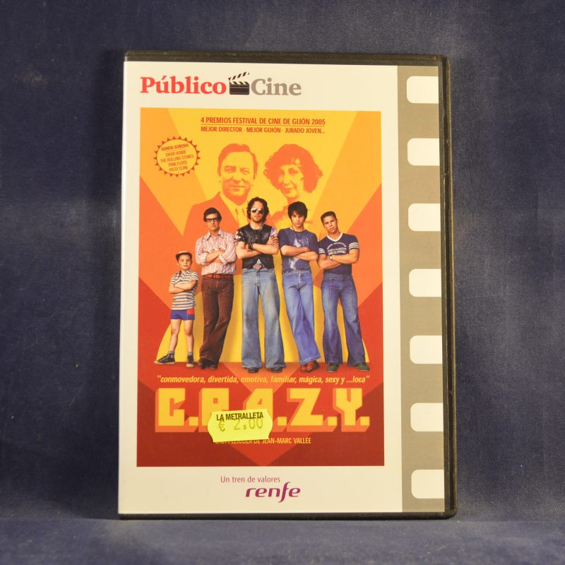 C.R.A.Z.Y. - DVD CAJA FINA