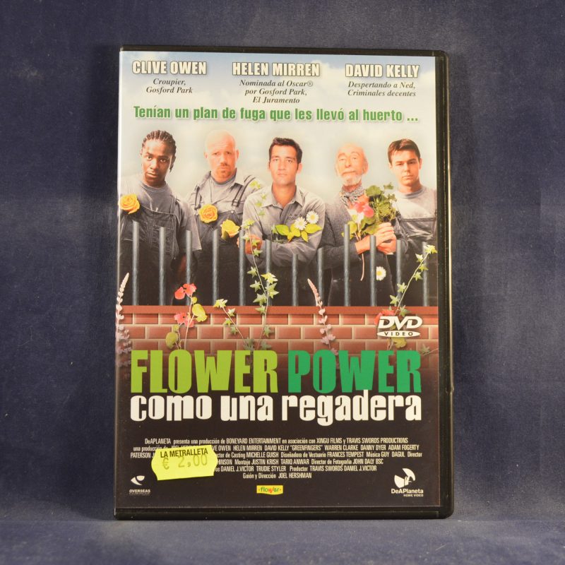 FLOWER POWER COMO UNA REGADERA - DVD CAJA FINA