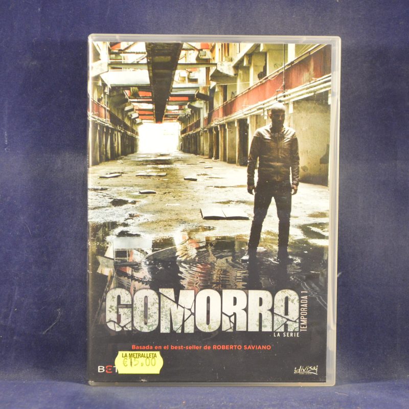 GOMORRA - TEMPORADA 1 COMPLETA - 4 DVD