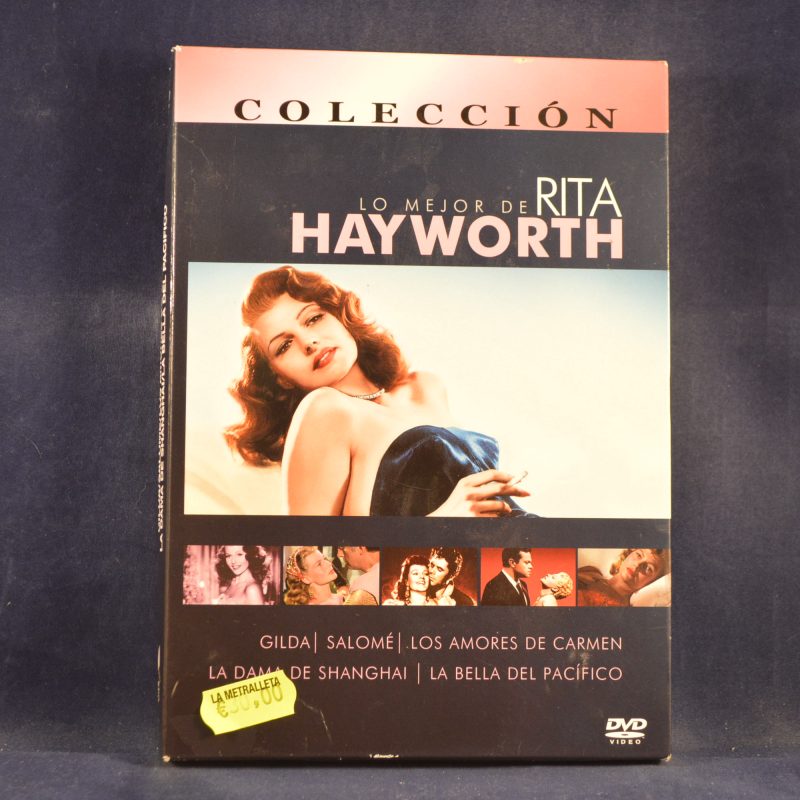 LO MEJOR DE RITA HAYWORTH - COLECCIÓN: GILDA / SALOMÉ / LOS AMORES DE CARMEN / LA DAMA DE SHANGHAI / LA BELLA DEL PACÍFICO - 5 DVD