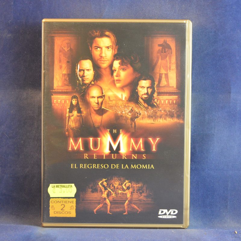 THE MUMMY RETURNS (EL REGRESO DE LA MOMIA) - 2 DVD